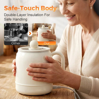 🍲⚡ Portable Electric Stewing Cup – Cook Warm Meals Anywhere