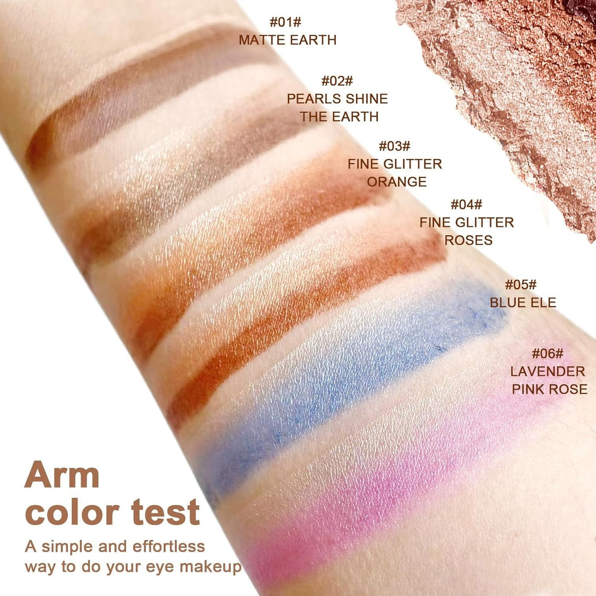 ✨Creamy 3-Color Eyeshadow Stick – Swipe, Blend & Go ✨