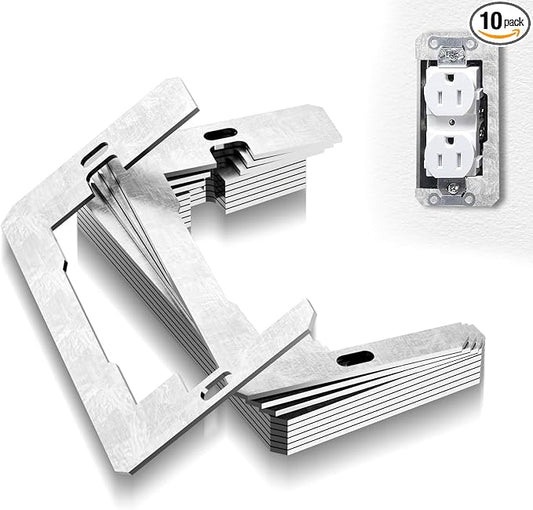 🔥Wall Plate Spacers (Metal) – For Wall Outlet Repair and Securing Loose Outlets