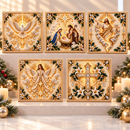 🙏✝️DIY Christian Pearl Artwork Kit✈️ Buy 2+ Get Free Shipping