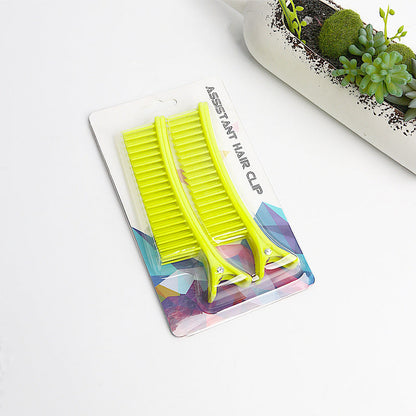 ✨ 2-Pack Hair Sectioning Comb Clips – Comb, Part & Hold Hair in One Tool