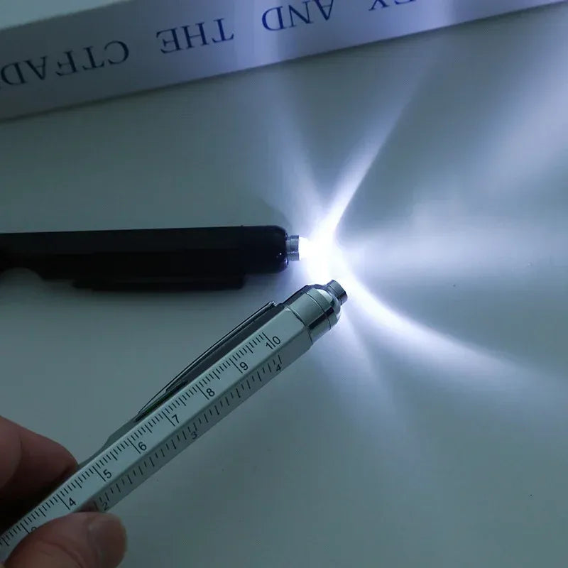 9-in-1 Multitool Pen 🔧 – Compact Everyday Carry Gadget