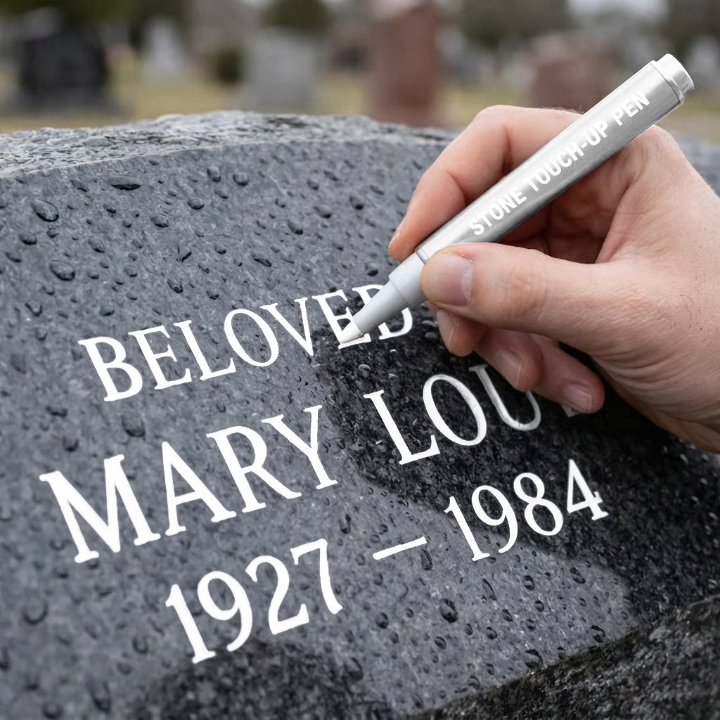 🪦 Precision Stone Carving Tools for Restoring Weathered Headstone Lettering