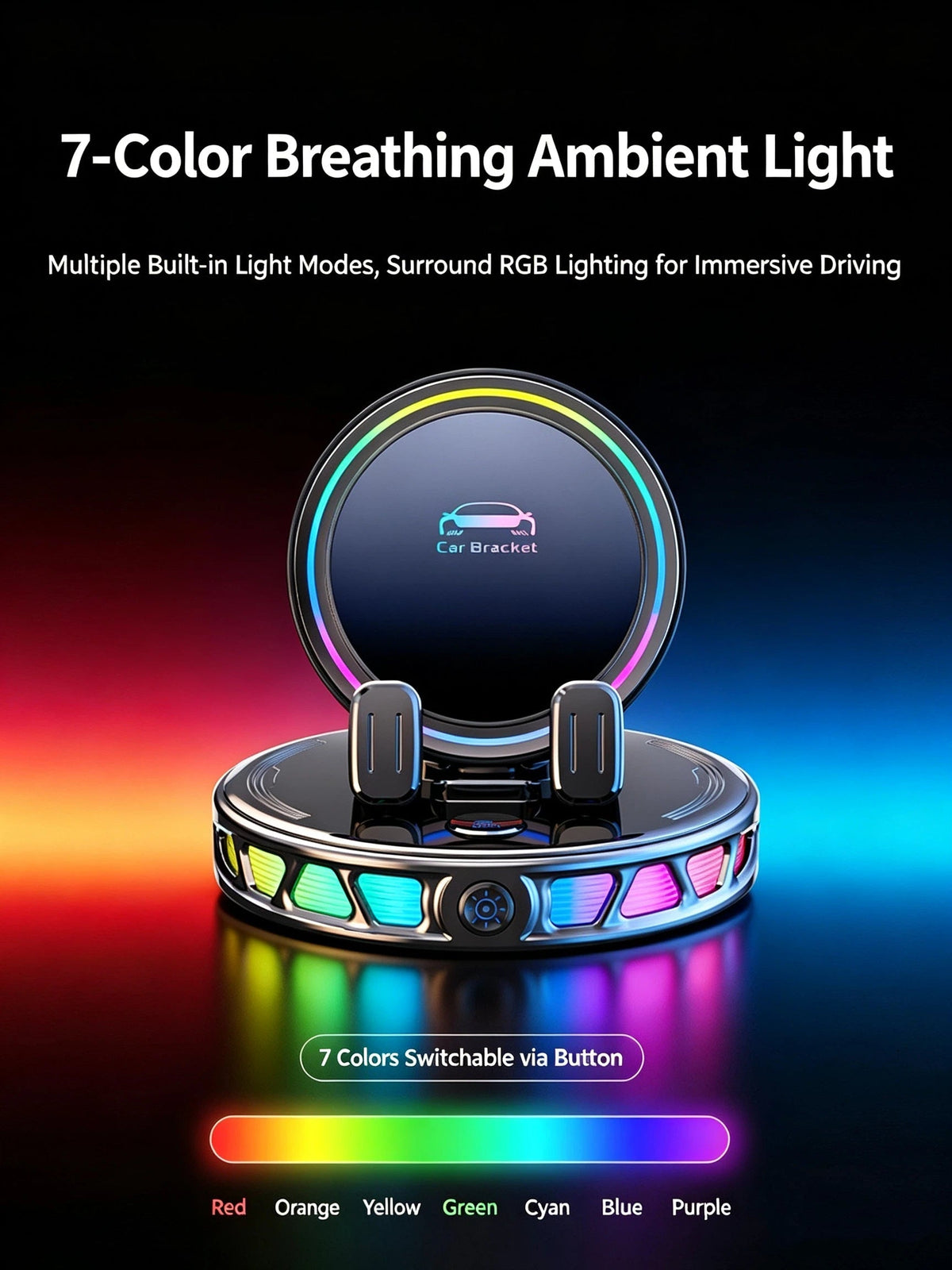 📱⚡ Car Wireless Charging Mount – Secure Your Phone & Charge on the Go