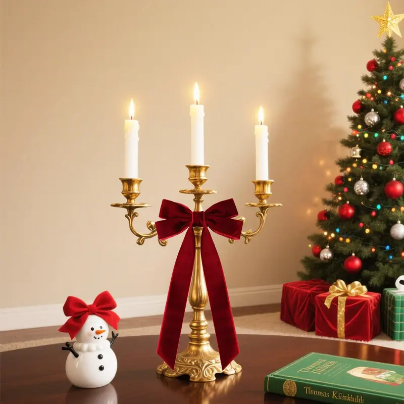 🎄50% OFF🎀16 PCS Velvet Christmas Bows Set