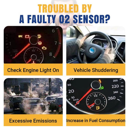 🔧 O2 Sensor Socket & Thread Chaser Kit – 5-Piece CR-V Steel Set for Fast, Damage-Free Sensor Removal 🚗✨