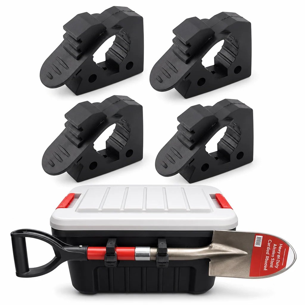 🔧🚗 Quick-Mount Tool Clamps – Secure 3–4cm Gear in Vehicles & Indoor Spaces