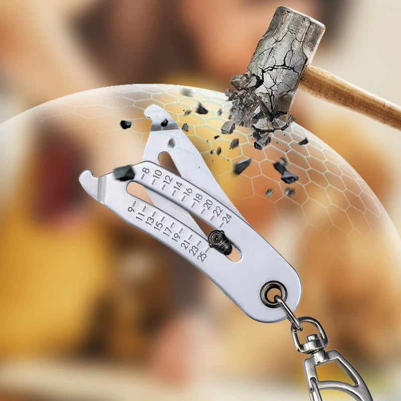 Nut & Bolt Head Measuring Gauge 🔩 – Quick Fastener Size Checker