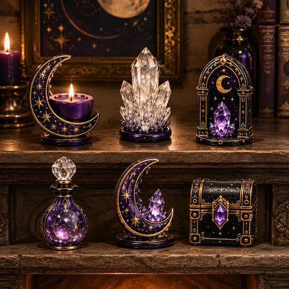 ⏳ Last Day 49% OFF – 🔮 2026 Crystal Witch Advent Calendar | 24 Days of Mystical Miniatures, Crystal-Inspired Surprises & Witchy Fantasy Charm ✨