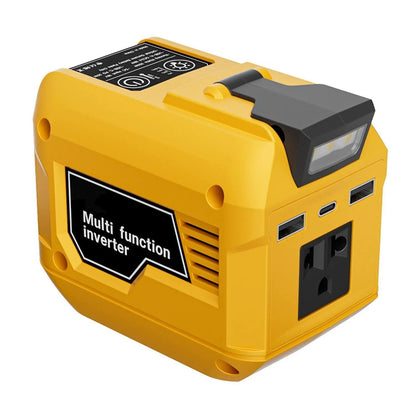 🪫250W Portable Power Inverter – Turn 18V–21V Tool Batteries Into 220V AC Power