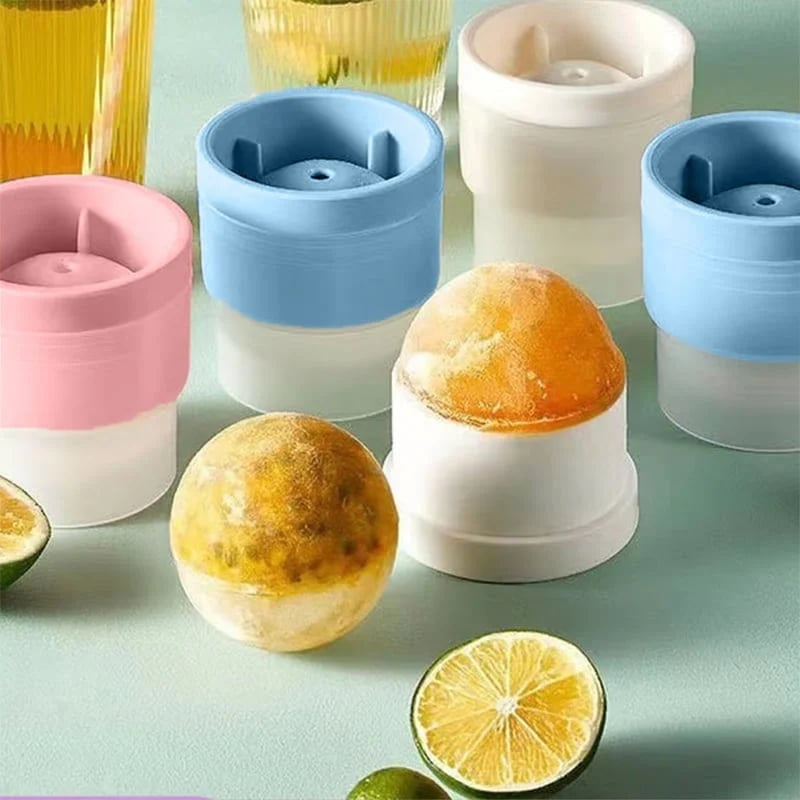 🧊Crystal-Clear Ice Sphere Maker for Whiskey, Bourbon & Cocktails 🥃