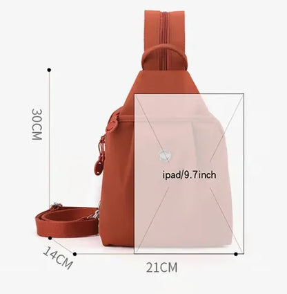 2026 Premium 3-in-1 Secure Travel Tote 🎒 Convertible Carryall with Anti-Theft Design - Orange
