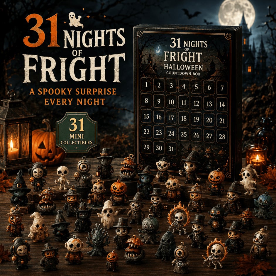 🔥Last Day 50% OFF - 7/15/31 Day Halloween Countdown Surprise Set