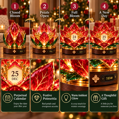 🎄 Christmas Bloom™ – Automatic Blooming Perpetual Calendar