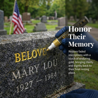 🪦 Precision Stone Carving Tools for Restoring Weathered Headstone Lettering