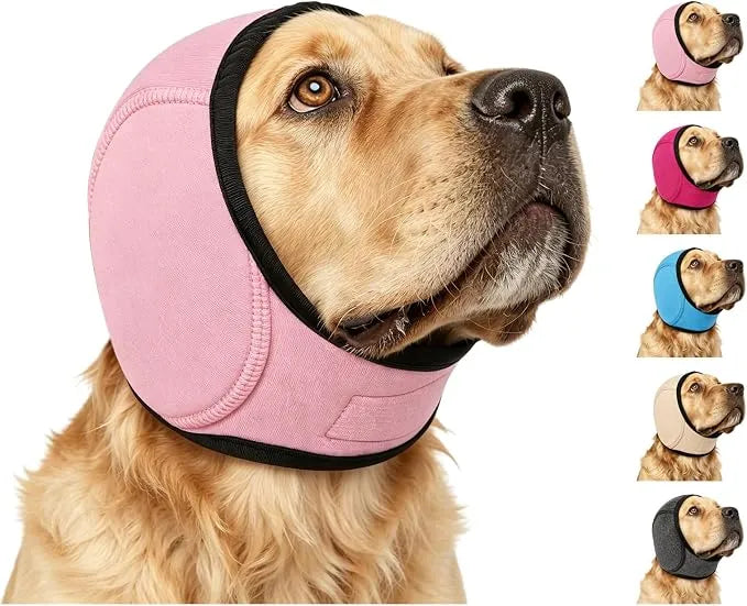 🐶🎧 Calming Dog Ear Wrap – Gentle Noise Protection for Grooming, Baths & Fireworks