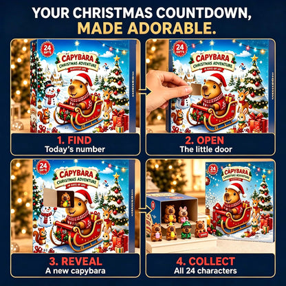 Capybara Christmas Advent Calendar 2026