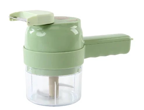 🥕⚡ 5-in-1 Cordless Vegetable Cutter – Slice, Chop & Prep Faster