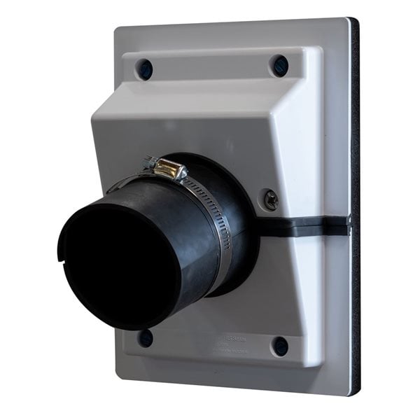 🛠️ HVAC Wall Line Set Cover – White Sealing & Insulation Kit
