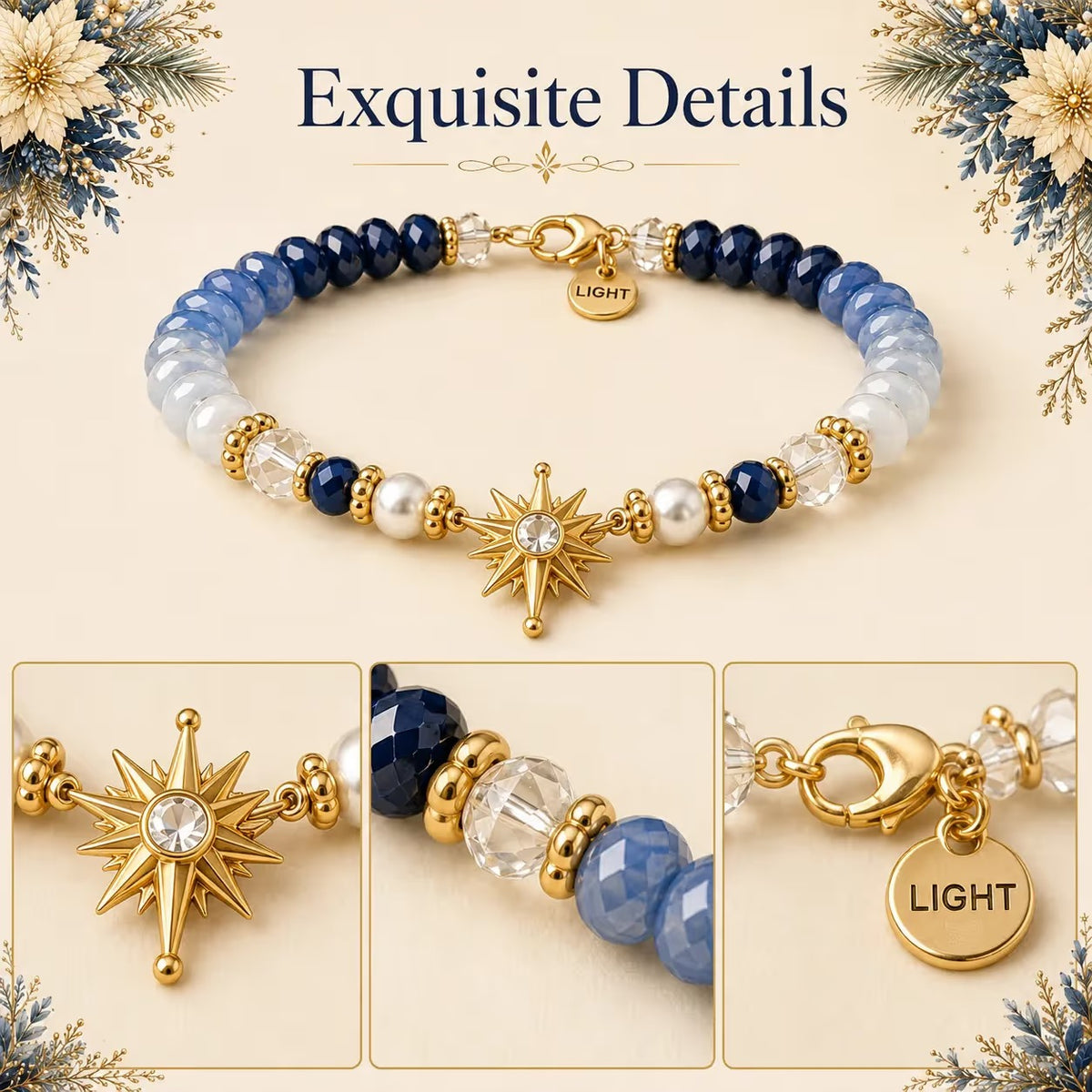 ⏳ LAST DAY 49% OFF — ✝️ Christmas Blessings Bracelet Set 🎄 | Wear the Faith. Share the Blessing.