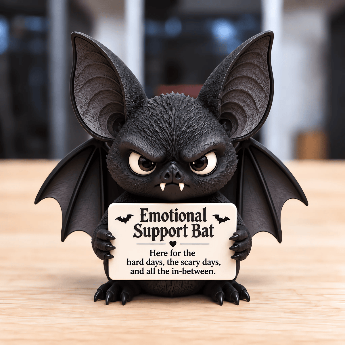 ✨❤️Emotional Support Animal Desk Figurine: Cute Resin Office Decor