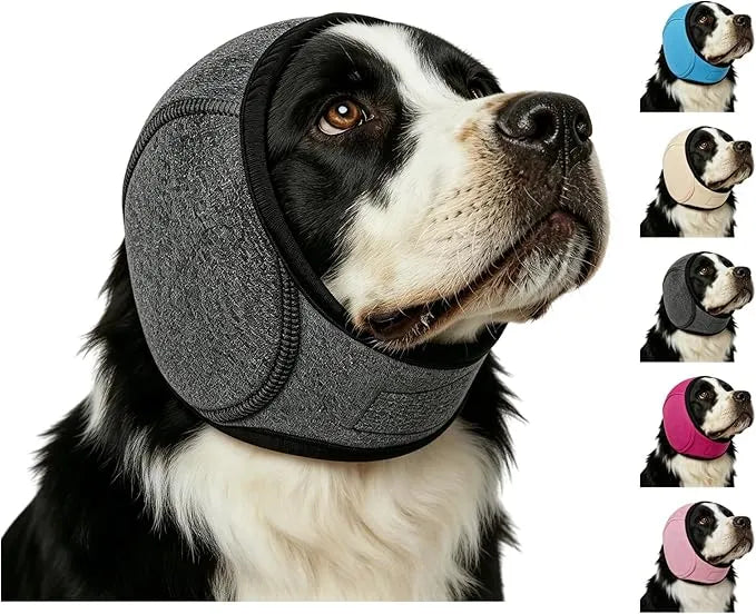 🐶🎧 Calming Dog Ear Wrap – Gentle Noise Protection for Grooming, Baths & Fireworks
