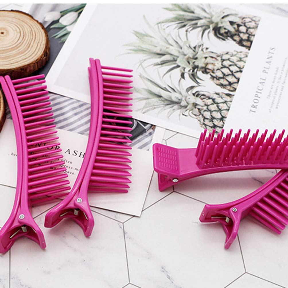 ✨ 2-Pack Hair Sectioning Comb Clips – Comb, Part & Hold Hair in One Tool