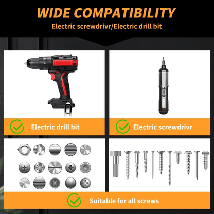 Spring loaded Screw Holder Bit,Single Hand Operation Bit Holders