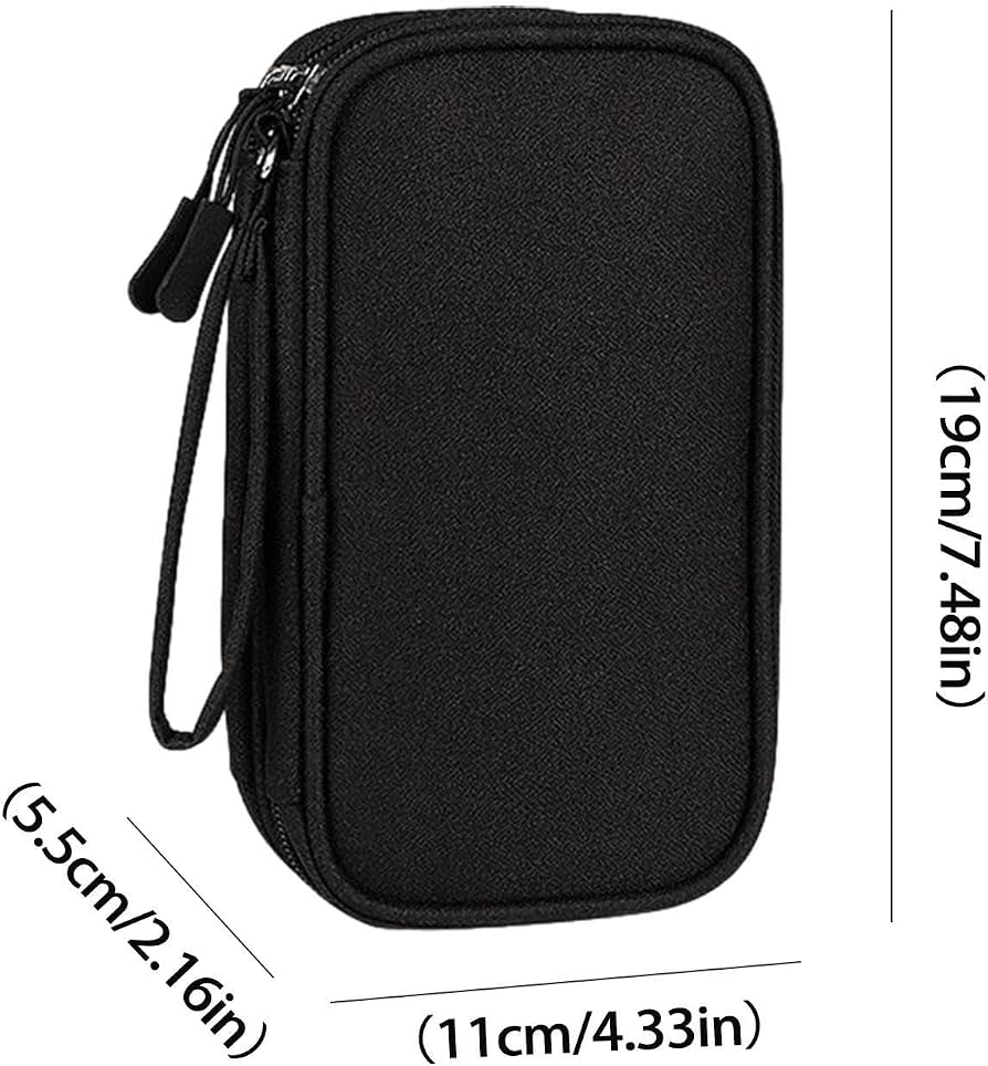 Compact Travel Tech Organizer Pouch for Cables, Chargers and Accessories 🔌✈️