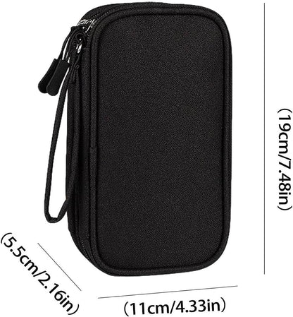 Compact Travel Tech Organizer Pouch for Cables, Chargers and Accessories 🔌✈️