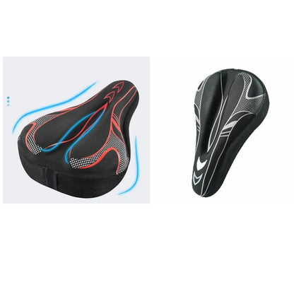 Waterproof Bike Seat Cushion 🚴 – Soft Memory Foam Saddle Padding