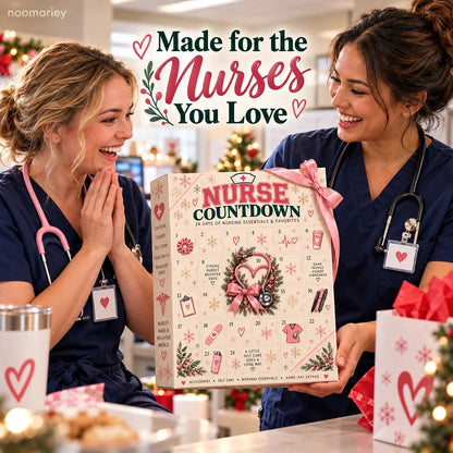 ❤️ CareHero 24-Day Advent Calendar – Heartfelt Holiday Countdown Gift for Nurses