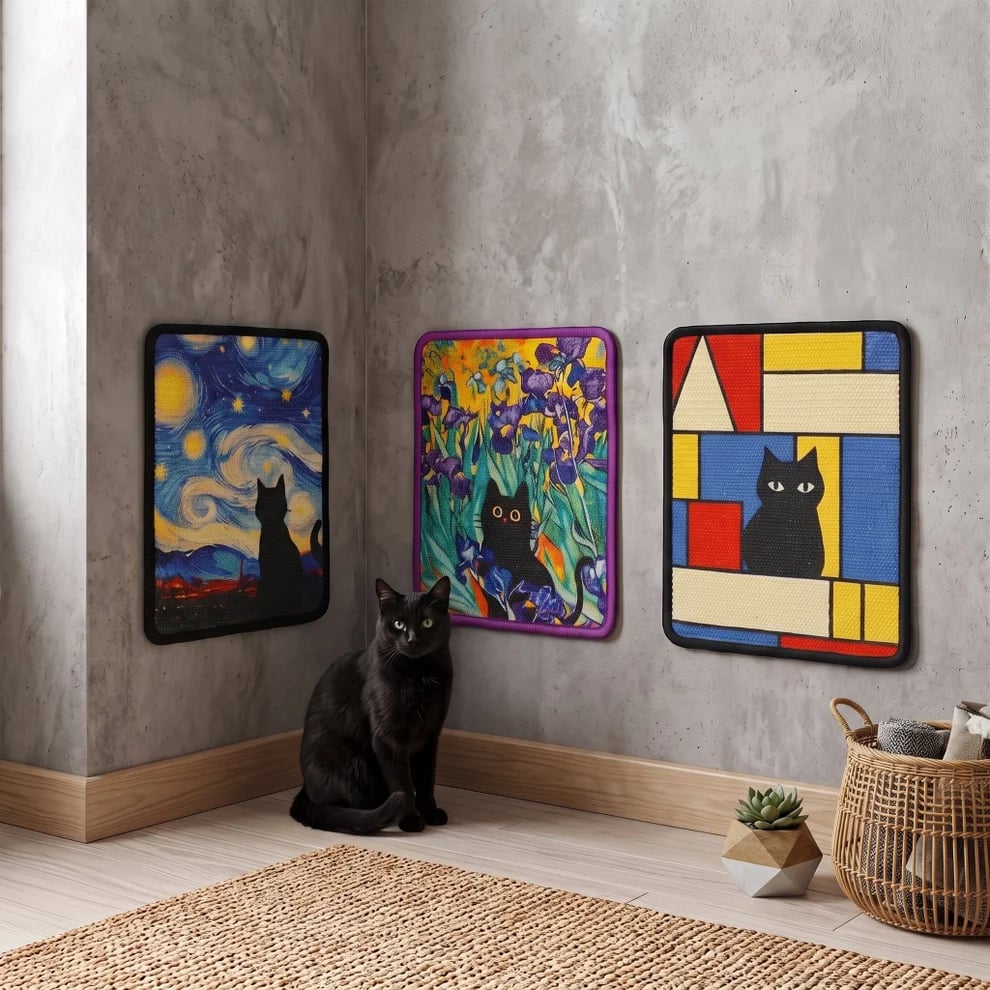 🐱 Turn Your Wall Into A Cat-Friendly Art Gallery
