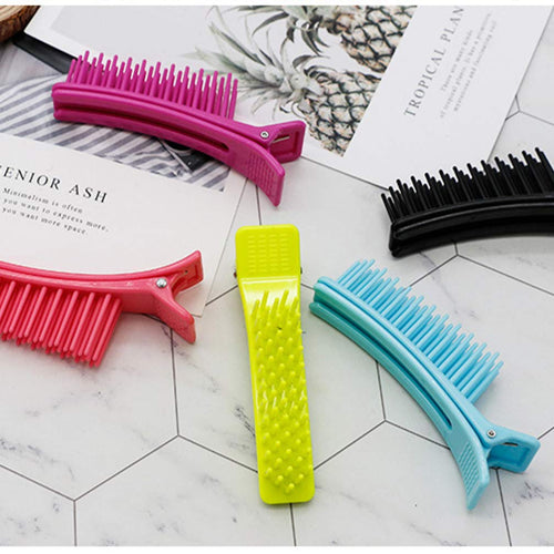 ✨ 2-Pack Hair Sectioning Comb Clips – Comb, Part & Hold Hair in One Tool