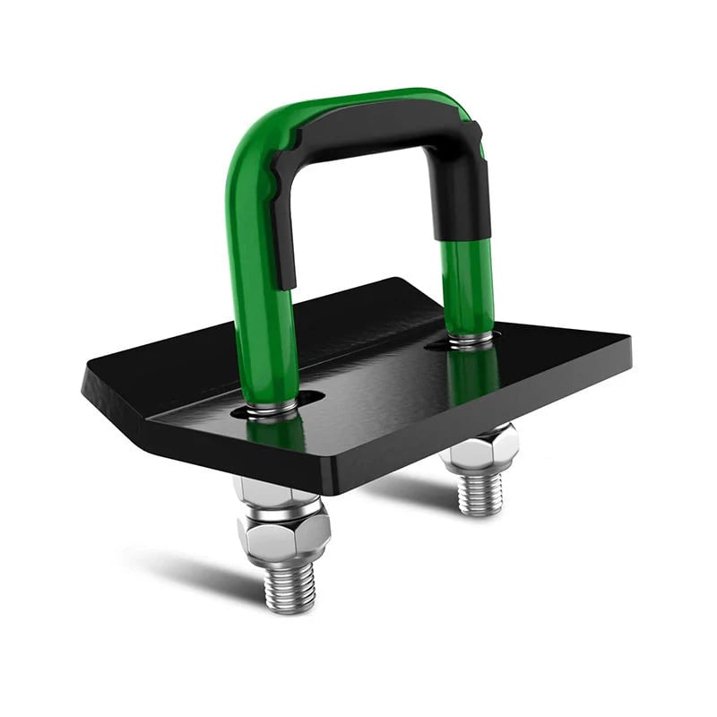 🚛🔒 Heavy Duty Trailer Hitch Stabilizer Clamp - Black Anti-Rattle Towing Accessory