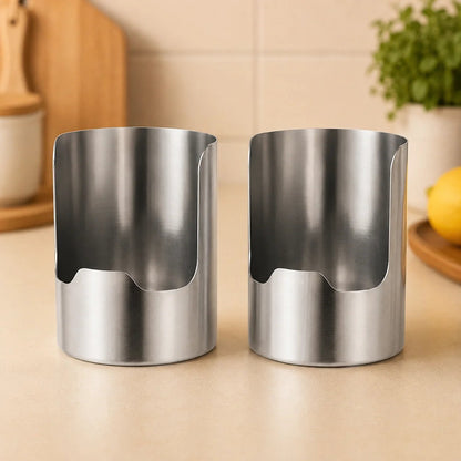 🍴✨ Stainless Steel Utensil Organizer – Rust-Resistant, Durable & Easy to Clean