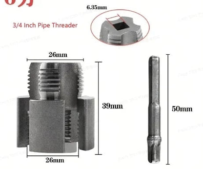 1/2" Pipe Threading Tool 🔧 – Handy Plumbing Thread Repair