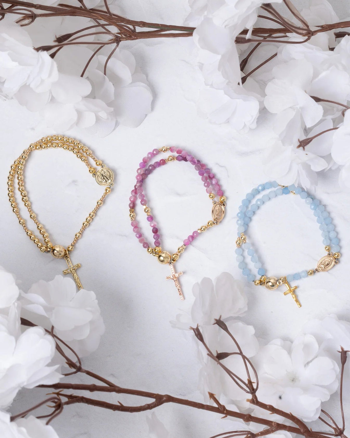 🔥 49% OFF – Handcrafted Rosary Bracelet ✝️ Meaningful Faith-Inspired Jewelry📿