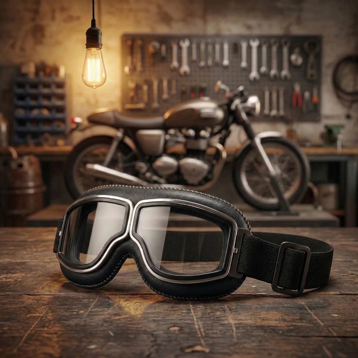 🕶️ OTG Vintage Motorcycle Goggles (Fits Over Glasses) - image 13
