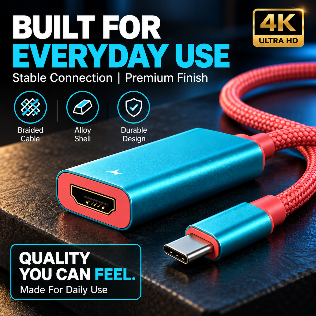🔥HOT SALE🔥USB-C to HDMI Adapter Cable for Switch