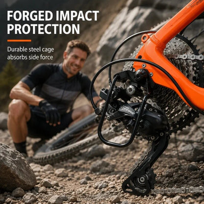 Mountain Bike Derailleur Guard 🚲 – Protective Rear Gear Bracket | Special Sale