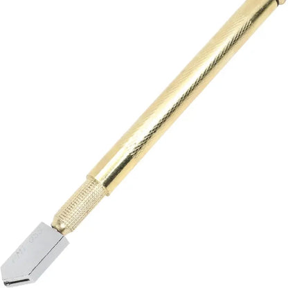 ⚡ Clean-Cut Diamond Glass Scoring Tool with Ergonomic Alloy Grip & Precision Roller Wheel