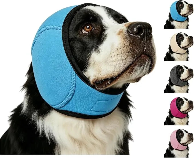 🐶🎧 Calming Dog Ear Wrap – Gentle Noise Protection for Grooming, Baths & Fireworks