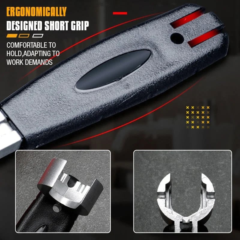 Double-Ended Universal Wrench 🔧 – Adjustable Multi-Use Repair Tool