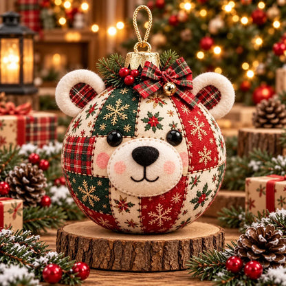 🎄Beginner-Friendly Cozy Patchwork Christmas Ornament Collection | 8 Festive Character Designs for Trees, Wreaths & Holiday Gifts ✨