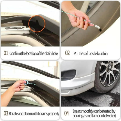 💯78-Inch Car Sunroof Drain Cleaning Tool