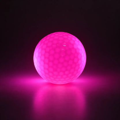 Light-Up Golf Ball ⛳ – Impact-Activated 6-Color LED Design for Nighttime Practice