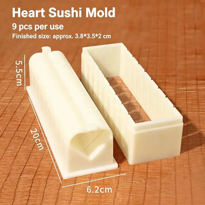 🍣 Easy Sushi Roll Mold for Homemade Japanese-Style Rolls at Home