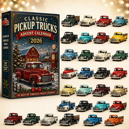 💯🚜🚗🎄 2026 Vehicle Advent Calendar Collection – 24 Days of Classic Machines, Trucks & Military Legends 🎁✨