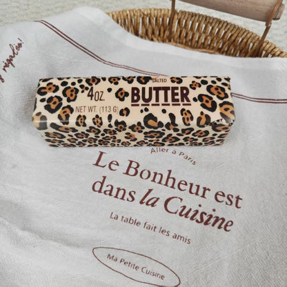 Leopard-Print Butter Squishy 🐆 – Soft Slow-Rising Fidget Toy